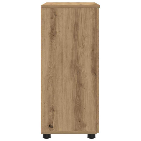 vidaXL Bathroom Cabinet Artisan oak 60 x 35 x 80 cm Engineered wood