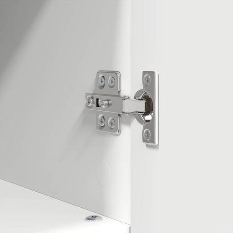 vidaXL Bathroom Cabinet White 30 x 35 x 95 cm Engineered wood