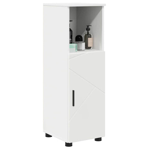 vidaXL Bathroom Cabinet White 30 x 35 x 95 cm Engineered wood