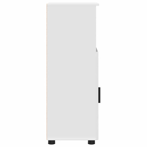 vidaXL Bathroom Cabinet White 30 x 35 x 95 cm Engineered wood