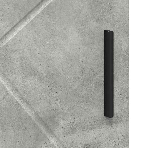 vidaXL Bathroom Cabinet with Storage Concrete Grey 30 x 35 x 95 cm