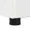 vidaXL Bathroom Cabinet with Shelf High gloss white 30 x 35 x 95 cm