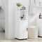 vidaXL Bathroom Cabinet with Shelf High gloss white 30 x 35 x 95 cm