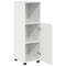vidaXL Bathroom Cabinet with Shelf High gloss white 30 x 35 x 95 cm