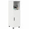 vidaXL Bathroom Cabinet with Shelf High gloss white 30 x 35 x 95 cm
