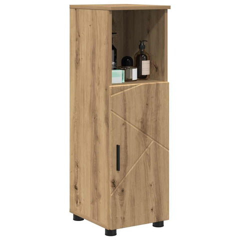 vidaXL Bathroom Cabinet Artisan oak 30 x 35 x 95 cm Engineered wood