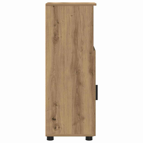 vidaXL Bathroom Cabinet Artisan oak 30 x 35 x 95 cm Engineered wood