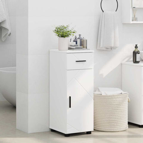 vidaXL Bathroom Cabinet White 30 x 35 x 80 cm Engineered wood