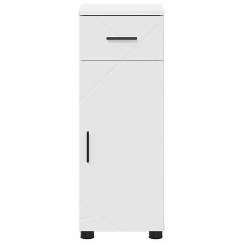 vidaXL Bathroom Cabinet White 30 x 35 x 80 cm Engineered wood