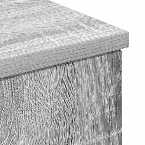 vidaXL Bathroom Cabinet Grey sonoma 30 x 35 x 80 cm Engineered wood