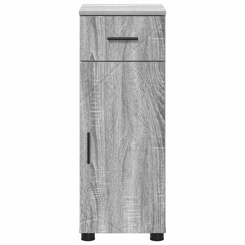 vidaXL Bathroom Cabinet Grey sonoma 30 x 35 x 80 cm Engineered wood