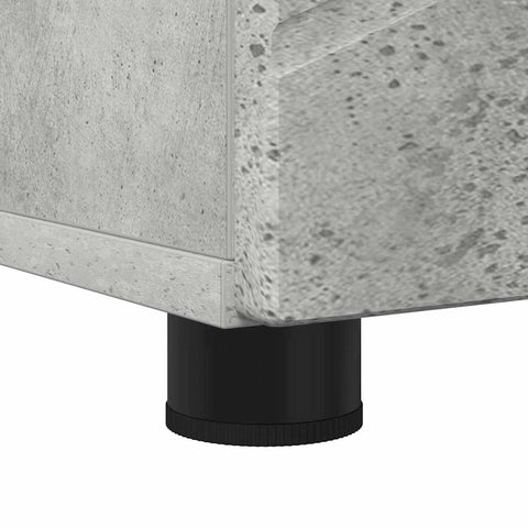 vidaXL Bathroom Tall Cabinet with Door Concrete grey 30 x 35 x 192 cm