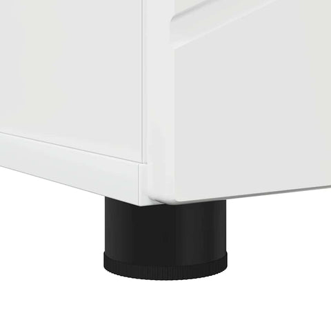 vidaXL Bathroom Tall Cabinet High gloss white 30 x 35 x 192 cm