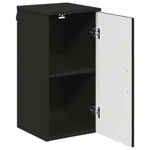 vidaXL Bathroom Cabinet Black 30 x 31.5 x 61 cm Engineered wood