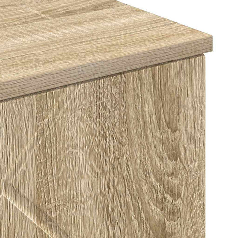 vidaXL Bathroom Cabinet Sonoma oak 30 x 31.5 x 61 cm Engineered wood