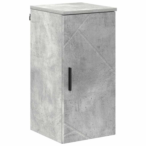 vidaXL Bathroom Cabinet with Storage Concrete grey 30 x 31.5 x 61 cm