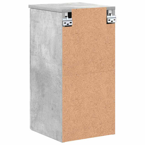 vidaXL Bathroom Cabinet with Storage Concrete grey 30 x 31.5 x 61 cm