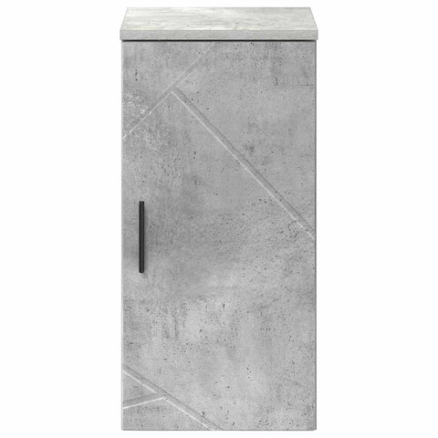 vidaXL Bathroom Cabinet with Storage Concrete grey 30 x 31.5 x 61 cm