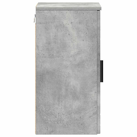 vidaXL Bathroom Cabinet with Storage Concrete grey 30 x 31.5 x 61 cm