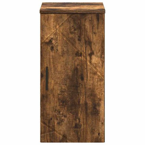 vidaXL Bathroom Cabinet Smoked oak 30 x 31.5 x 61 cm Engineered wood