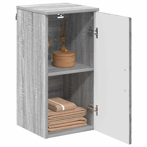 vidaXL Bathroom Cabinet Grey sonoma 30 x 31.5 x 61 cm Engineered wood