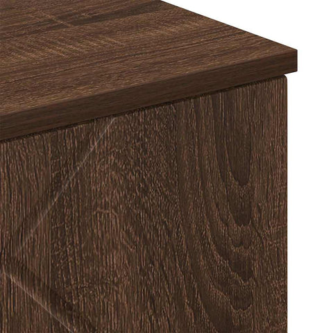 vidaXL Bathroom Cabinet Brown oak 30 x 31.5 x 61 cm Engineered wood