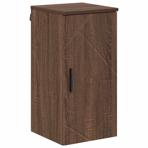 vidaXL Bathroom Cabinet Brown oak 30 x 31.5 x 61 cm Engineered wood