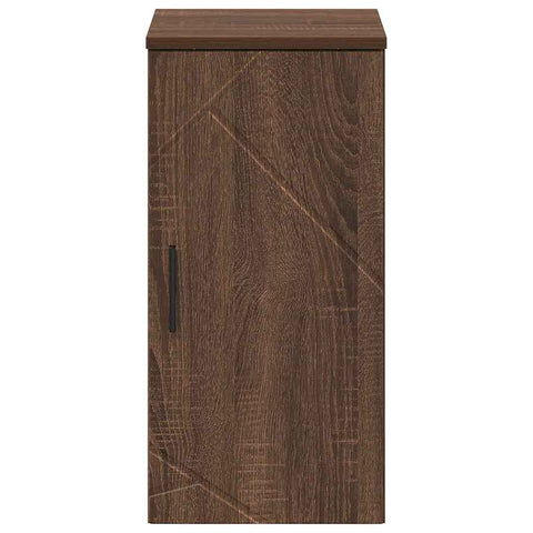vidaXL Bathroom Cabinet Brown oak 30 x 31.5 x 61 cm Engineered wood