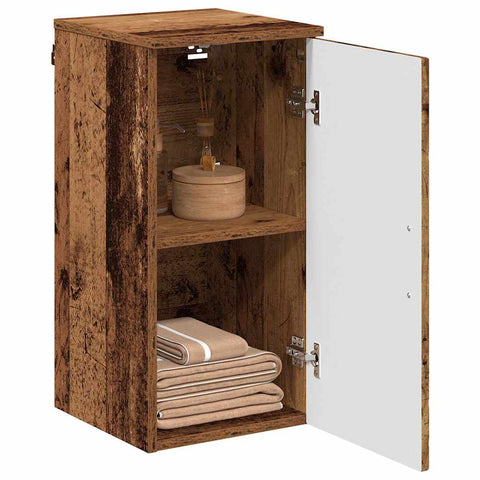 vidaXL Bathroom Cabinet Old wood 30 x 31.5 x 61 cm Engineered wood