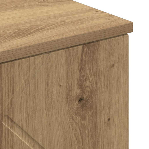 vidaXL Bathroom Cabinet Artisan oak 30 x 31.5 x 61 cm Engineered wood