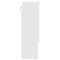 vidaXL Mirror Cabinet with Shelf White 59 x 17 x 55 cm Engineered wood