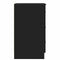 vidaXL Bedside Cabinet Black 38 x 38 x 66 cm Engineered wood