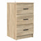 vidaXL Bedside Cabinet Sonoma oak 38 x 38 x 66 cm Engineered wood