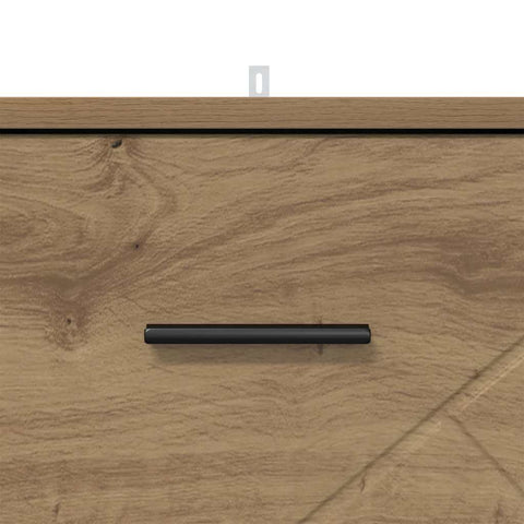 vidaXL Bedside Cabinet Artisan oak 38 x 38 x 66 cm Engineered wood