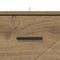 vidaXL Bedside Cabinet Artisan oak 38 x 38 x 66 cm Engineered wood