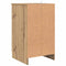 vidaXL Bedside Cabinet Artisan oak 38 x 38 x 66 cm Engineered wood