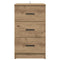 vidaXL Bedside Cabinet Artisan oak 38 x 38 x 66 cm Engineered wood