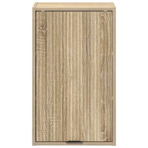 vidaXL Bathroom Cabinet Sonoma oak 39 x 23.5 x 65 cm Engineered wood