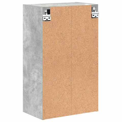 vidaXL Bathroom Cabinet Wall-mounted Concrete grey 39 x 23.5 x 65 cm