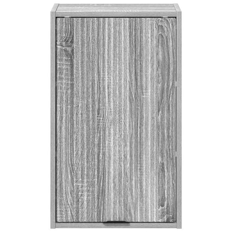 vidaXL Bathroom Cabinet Grey sonoma 39 x 23.5 x 65 cm Engineered wood