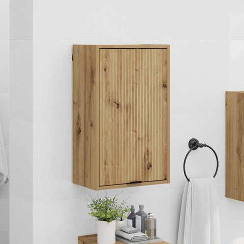 vidaXL Bathroom Cabinet Artisan oak 39 x 23.5 x 65 cm Engineered wood