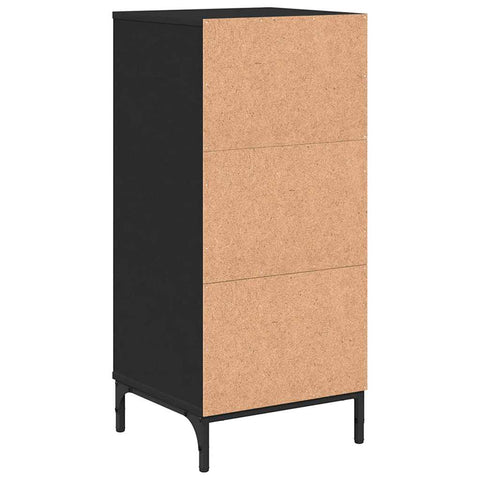vidaXL Bathroom Cabinet Black 39.5 x 36 x 88 cm Engineered wood