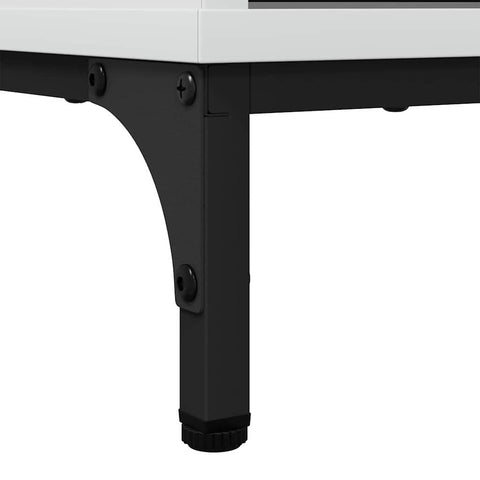 vidaXL Bathroom Cabinet with Drawer High gloss white 39.5 x 36 x 88 cm