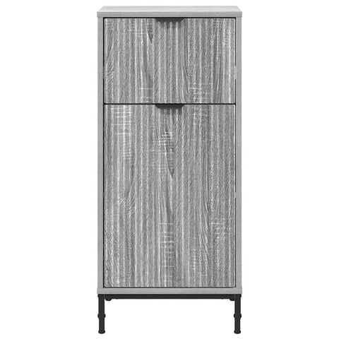 vidaXL Bathroom Cabinet Grey sonoma 39.5 x 36 x 88 cm Engineered wood