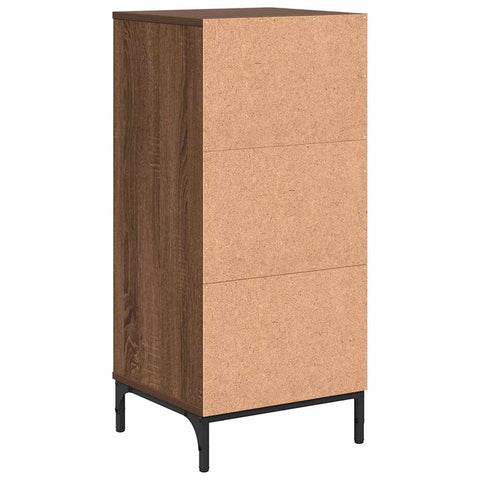 vidaXL Bathroom Cabinet Brown oak 39.5 x 36 x 88 cm Engineered wood
