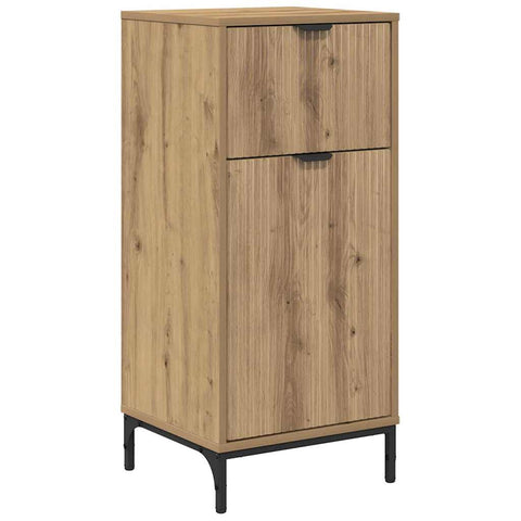 vidaXL Bathroom Cabinet Artisan oak 39.5 x 36 x 88 cm Engineered wood