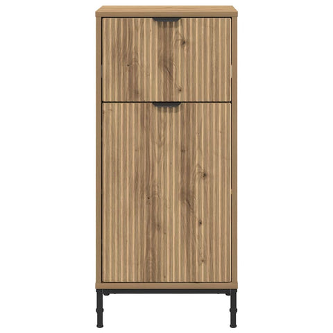 vidaXL Bathroom Cabinet Artisan oak 39.5 x 36 x 88 cm Engineered wood