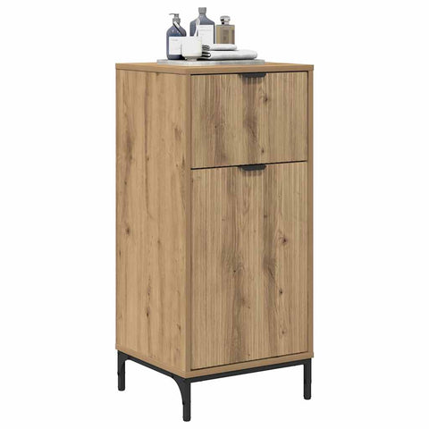 vidaXL Bathroom Cabinet Artisan oak 39.5 x 36 x 88 cm Engineered wood