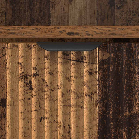 vidaXL Bathroom Tall Cabinet with Drawer Old wood 31.5 x 33 x 190 cm