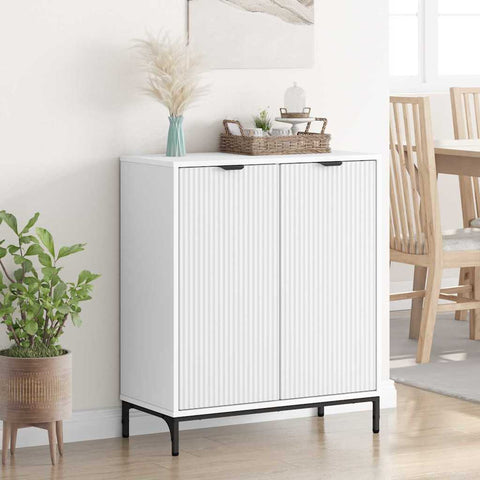 vidaXL Sideboard White 69.5 x 33 x 82 cm Engineered wood